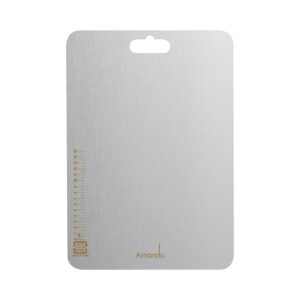 Amanda Premium Stainless Steel Chopping Board | Cutting Board for Kitchen | Knife-Friendly Chopping Board | Multiple Sizes