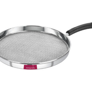 Amanda Stainless Steel Papad Jali Fryer (Roaster) | 304 Food Grade Stainless Steel | Papad, Phulka & Roti Grill
